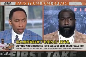 A史密斯此前：詹姆斯是歷史第二，但沒有韋德，他可能終生無冠！